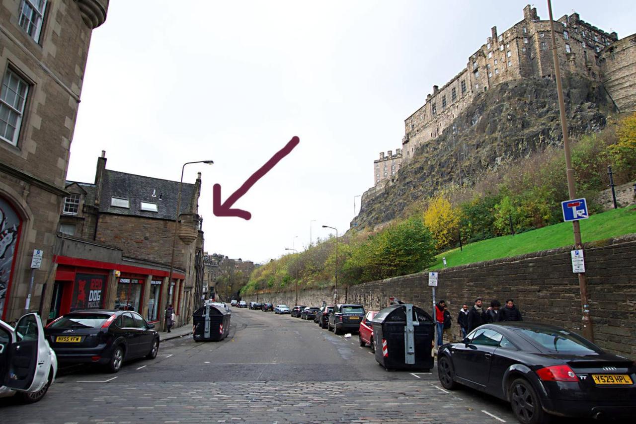 Joivy Unique Old Town Stay Under Edinburgh Castle Eksteriør bilde
